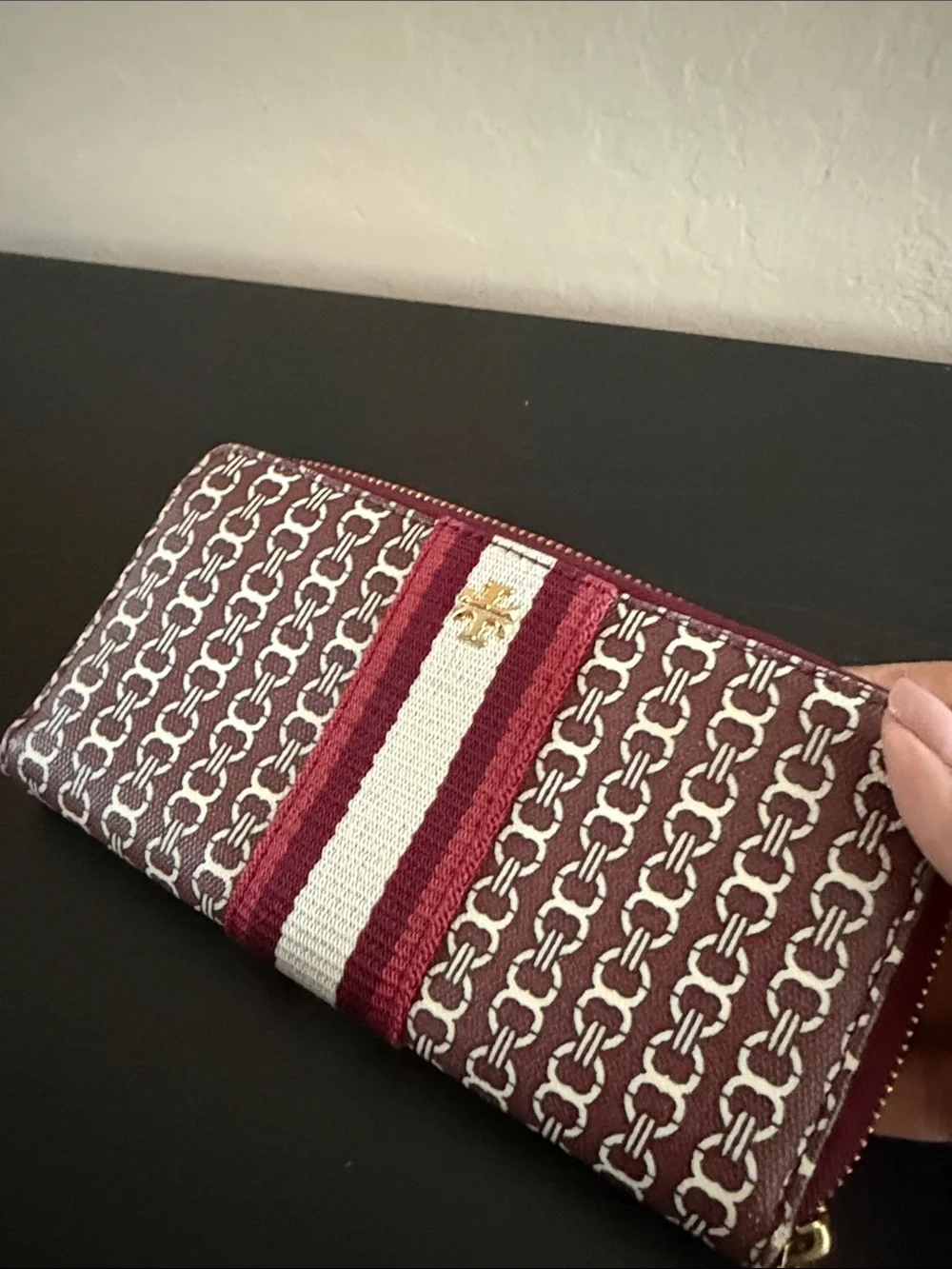 Tory Burch off medallion compartments